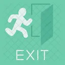 Emergency Exit Door Icon