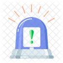 Emergency Alarm Alert Siren Icon
