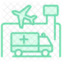 Emergency Assistance Duotone Line Icon Icon