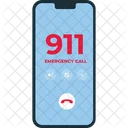 Emergency Call Phone Call Helpline Icon