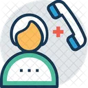Medical Call Support Icon