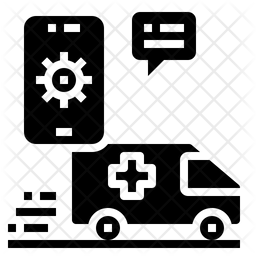 Emergency Call Icon Of Glyph Style Available In Svg Png Eps Ai Icon Fonts