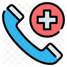 Emergency Call Icon Of Colored Outline Style Available In Svg Png Eps Ai Icon Fonts