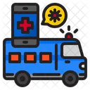 Ambulance Covid Coronavirus Icon
