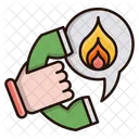 Emergency Call Fire Icon