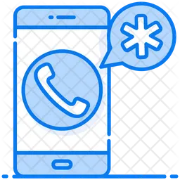 Emergency Call  Icon