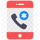 Emergency Call Medical Helpline Medical Assistant Icon