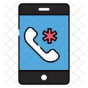 Emergency Call Medical Call Telecommunication Icon