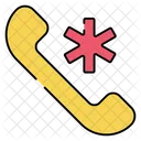 Emergency Call Medical Call Telecommunication Icon