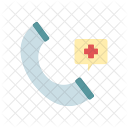 Emergency Call Icon Of Flat Style Available In Svg Png Eps Ai Icon Fonts