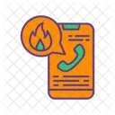Emergency Call Call Fire Icon