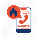 Emergency Call Call Fire Icon