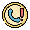 Emergency Call Phone Call Attention Icon