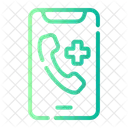 Emergency Call Phone Receiver Icon