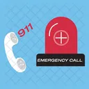 Emergency Call Healthcare And Medical Icon