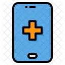 Smartphone Emergency Call Medical Icon