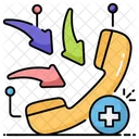 Emergency Call Call Emergency Icon