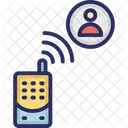 Emergency Communication Police Wireless Police Wireless Set Icon