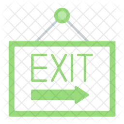 Emergency Exit  Icon