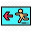 Emergency Exit Exit Fire Exit Icon