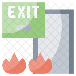 Emergency Exit  Icon