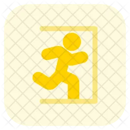 Emergency Exit  Icon