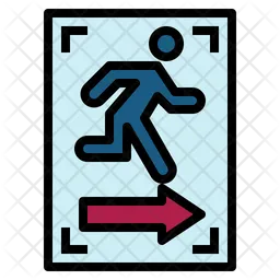 Emergency Exit  Icon