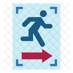 Emergency Exit  Icon