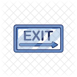 Emergency Exit  Icon