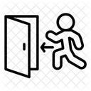 Emergency Exit Icon
