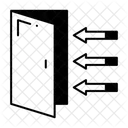 Emergency Exit Exit Emergency Icon