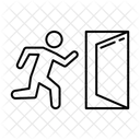 Emergency Exit Icon