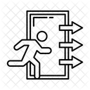 Emergency Exit Icon