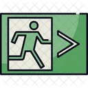 Emergency Exit Exit Fire Exit Icon
