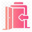 Emergency Exit Door Gate Icon