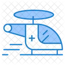 Emergency Helicopter Icon