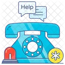 Medical Helpline Emergency Helpline Landline Icon