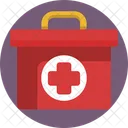 Healthcare Service Emergency Kit First Aid Kit Icon