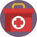 Healthcare Service Emergency Kit First Aid Kit Icon