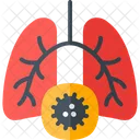 Emergency Lungs Corona Virus Medical Icon