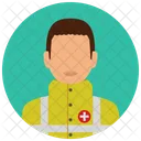 Emergency Man Medical Icon