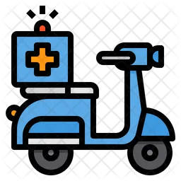 Emergency Scooter  Icon