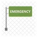 Emergency Sign  Icon