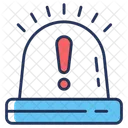 Emergency Siren Alert Signal Rescue Horn Icon