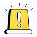 Emergency Siren Alert Bell Icon