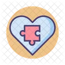 Emergent Behavior Heart Puzzle Icon