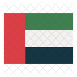 Emiratos Árabes Unidos Flag Icono