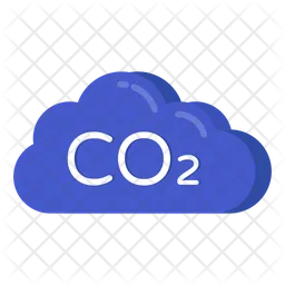 Emisión de CO2  Icono