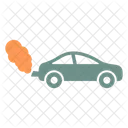 Emisiones Coche Escape Del Coche Icono