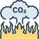 Emission Release Co Icon